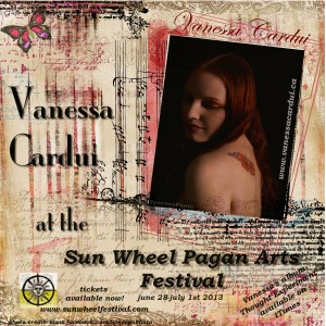Vanessa Cardui at Sun Wheel 2013